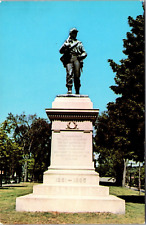 Postcard  Civil War Memorial North Attleboro Massachusetts     [du] picture