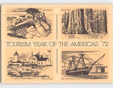 Postcard Tourism Year Of The Americas 72 USA picture
