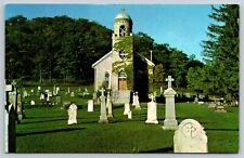 Postcard Immaculate Conception Church Wexford near Lansing Iowa picture