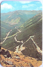 Postcard CO Switchbacks Eastern Slope of Berthoud Pass Colorado c1960s N4 picture
