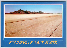 c1960s Bonneville Salt Flats Wendover Utah Nevada Vintage Postcard Continental picture