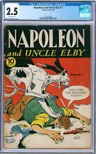Napoleon and Uncle Elby #1 1942 Eastern Color CGC 2.5 picture