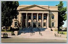 Winnemucca Nevada Humboldt County Court House Streetview Chrome Postcard picture
