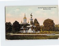 Postcard Corning Fountain in Bushnell Park Hartford Connecticut USA picture