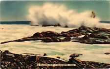 Vintage Postcard- 10228. Pounding Surf, Gloucester, Mass. Unposted 1930 picture