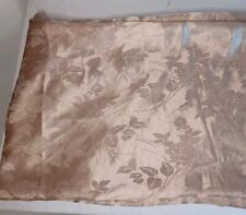 Vintage Beige Floral Linen Tablecloth Rectangular picture