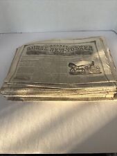 Moores Rural New Yorker Newspaper 1859 Lot of 20 Editions Antique Collectible picture