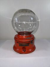 Antique Red Ford Penny 1 Cent Gumball Machine / Akron New York.  Working Machine picture