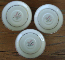 Noritake Crest Replacement Saucers SET of 3  Vintage 1953-1965 picture