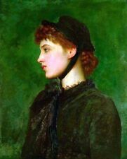 Dream-art Oil painting Mrs-Lillie-Langtry-1853-1929-George-Frederic-Watts-Oil-Pa picture