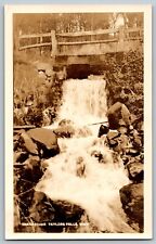 RPPC Vintage Postcard - The Cascade Taylors Falls, Minnesota - Real Photo picture