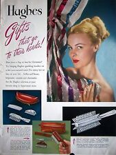 1967 Hughes Christmas Gifts Brushes Combs Hair Kits Ad picture