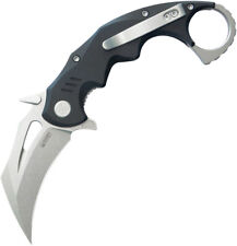 Kubey Mini Wrath Karambit Linerlock Black G10 Folding 14C28N Pocket Knife 262A picture