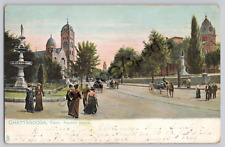 Fountain Square, Chattanooga, Tennessee TN, Raphael Tuck & Sons Posted 1906 picture