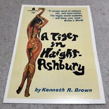 A Tiger In Haight-Ashbury by Kenneth R. Brown POST CARD picture