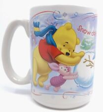 Winnie The Pooh Snow Day Time To Play Coffee Cup Mug Eeyore Tiger Disney picture