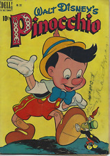 Walt Disney's Pinocchio #252 Dell Four Color Comic 1949 READING COPY picture