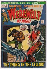 Marvel Spotlight Werewolf By Night # 3 Comic Book 1972 Gerry Conway 2nd App WWBN picture