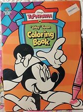 1995 Disney's Toontown 'Way' Toon Coloring Book Merrigold Press picture