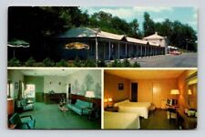 Hamden Connecticut Sleeping Giant Motel - Mid Century Modern Rooms Postcard picture