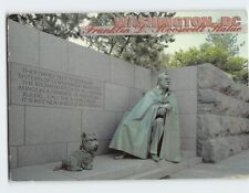 Postcard Franklin D. Roosevelt Statue Washington DC USA picture