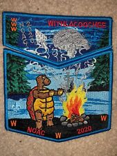 Boy Scout Withlacoochee 98 South Georgia Turtle Council 2020 NOAC Flap Patch Set picture