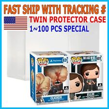 Lot 5 50 100 Protector Twin Case for Funko Pop 8