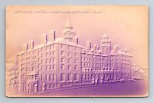 Colorado Springs CO-Colorado, Antlers Hotel, Advertising, Vintage Postcard picture