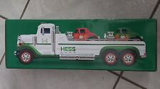 2022 Hess Flatbed Toy Truck with Hot Rods Lights & Sounds-NEW SEALED picture