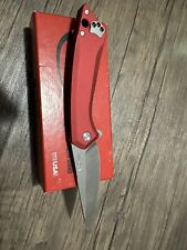 Case XX Southern Grind CG01  Red Aluminum Handle Folding Knife Rare Discontinued picture