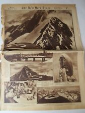 New York Times July 19, 1931 Airship Los Angeles, Swiss Alps, Wimbledon tennis picture