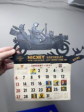 Nickey Chevrolet Calendar 1957 picture