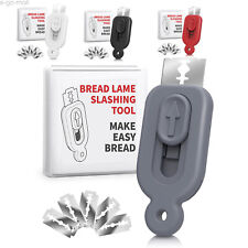 Extractable & Magnetic Bread Lame Dough Scoring Tool with 5 Razor Bread baking picture