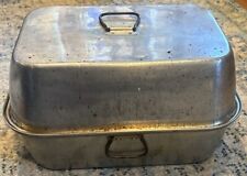 Vintage WEAR-EVER Aluminum Turkey/Meat Roaster Vented Roasting Pan 4-pc No 2625 picture