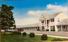 Lexington Kentucky Springs Motel Old Cars Vintage Chrome Postcard c1950 picture