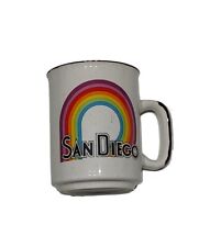 1970's San Diego, CA Rainbow Mug picture