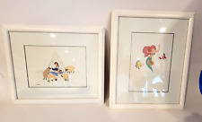 Disney Animation Prints Belle and Ariel Framed  Reproduction 9