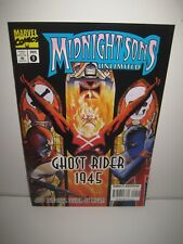 Midnight Sons Unlimited #9 Ghost Rider 1945 Alex Ross Cover Scarce HTF Finale picture