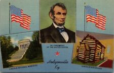Postcard Multiview Abraham Lincoln National Historical Park Hodgenville Kentucky picture