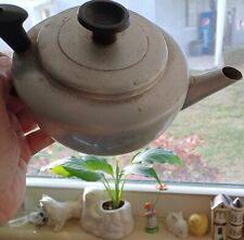 Vintage MIRRO teapot  Aluminum Cool Find Accent Piece Flower Pot ? picture