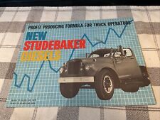 New Studebaker Diesels Profit Producing Formula for Truck Operators Brochure picture