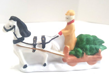 Vintage Rex & Lee Sled Horse Sleigh Christmas Ceramic 3