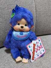 Monchhichi Sekiguchi Plush Doll Monkey Blueberry W/tag Japan Limited. picture