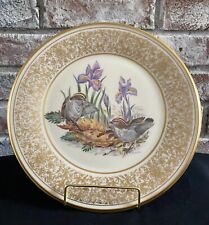 Vintage Lenox 1979 Golden-Crowned Kinglets Limited Edition Collector China Plate picture