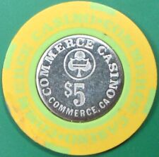 $5 Casino Chip. Commerce Casino, Commerce, CA. Y81. picture