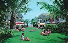 St Petersburg FL Florida, Tropic Terrace Apt Motel Advertising, Vintage Postcard picture