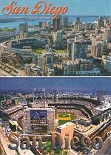 (2) Uncommon San Diego Padres Petco Park Baseball Stadium 'Glitter' Postcards picture