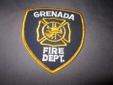 Vintage GRENADA Mississippi FIRE DEPT. Department PATCH picture