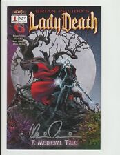 LADY DEATH: A Medieval Tale #1 (2003) NM Signed By Brian Pulido picture