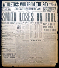 1914 Chicago Front Page - George Carpentier Wins White Boxing Heavyweight Title picture